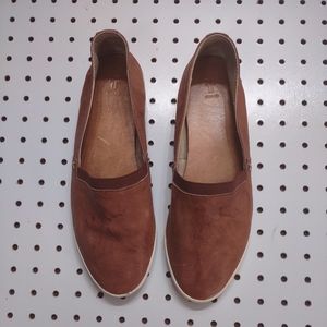 Frye Leather Slip On Shoes, Size 10